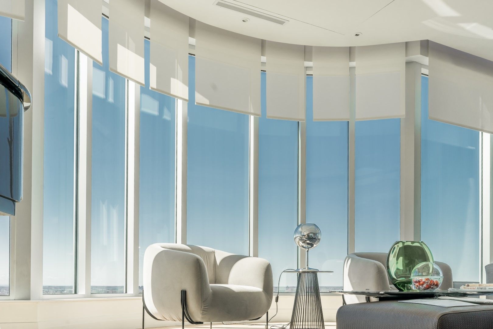 Woman giving a presentation in a conference room