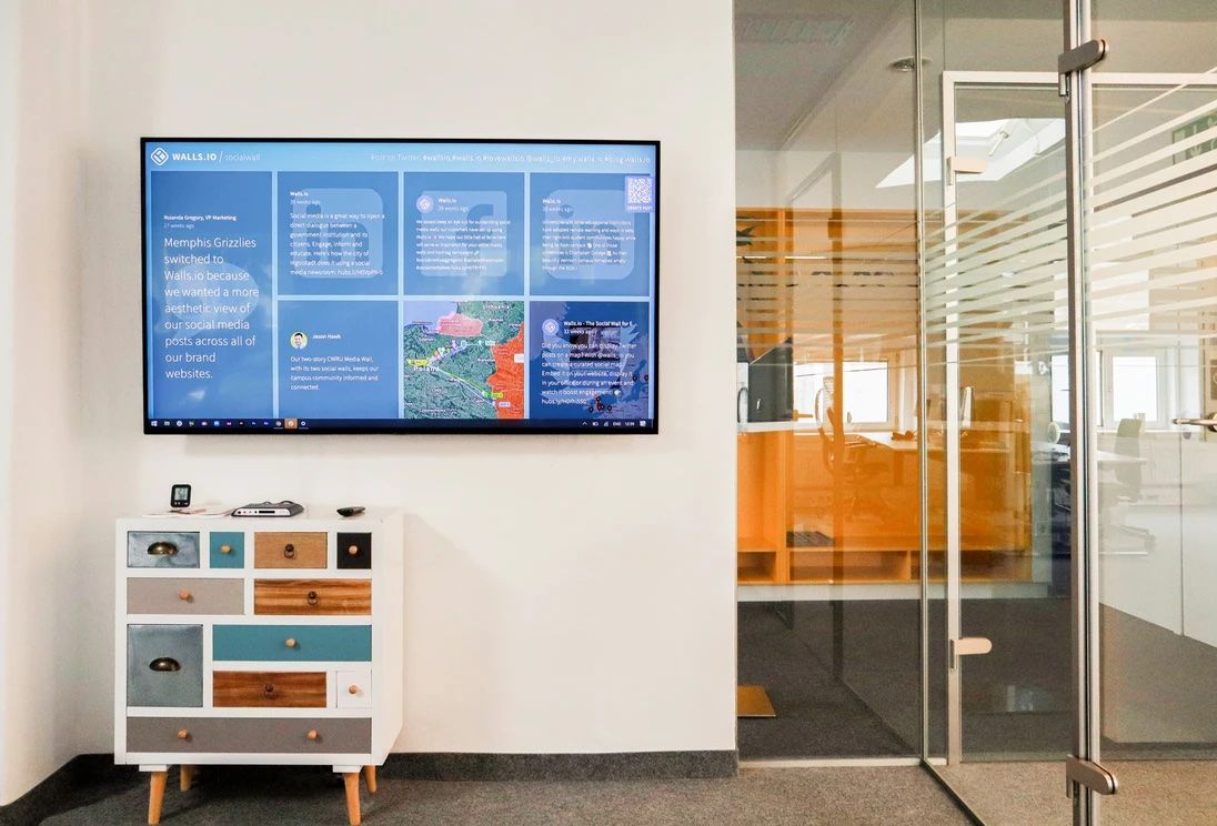 Corporate Digital Signage Installation in Boston
