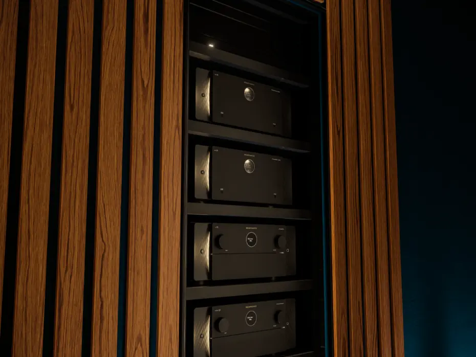 Woman giving a presentation in a conference room